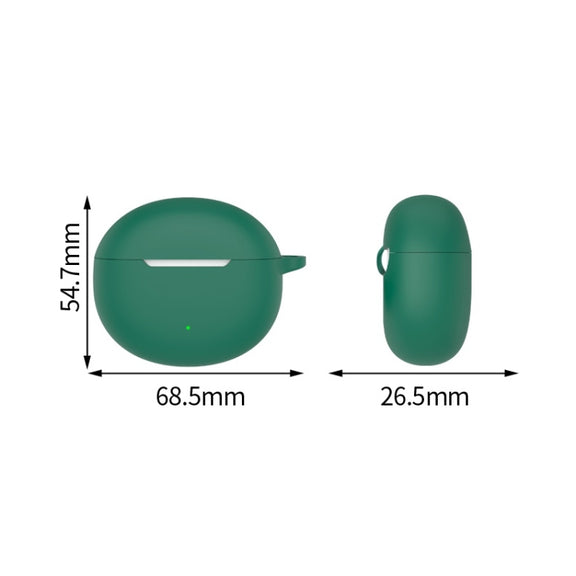 For Realme Buds T01 Wireless Earphone Silicone Protective Case(Red)