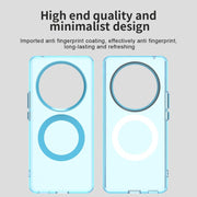 For Honor X9 Candy Magsafe PC Hybrid TPU Phone Case(Blue)