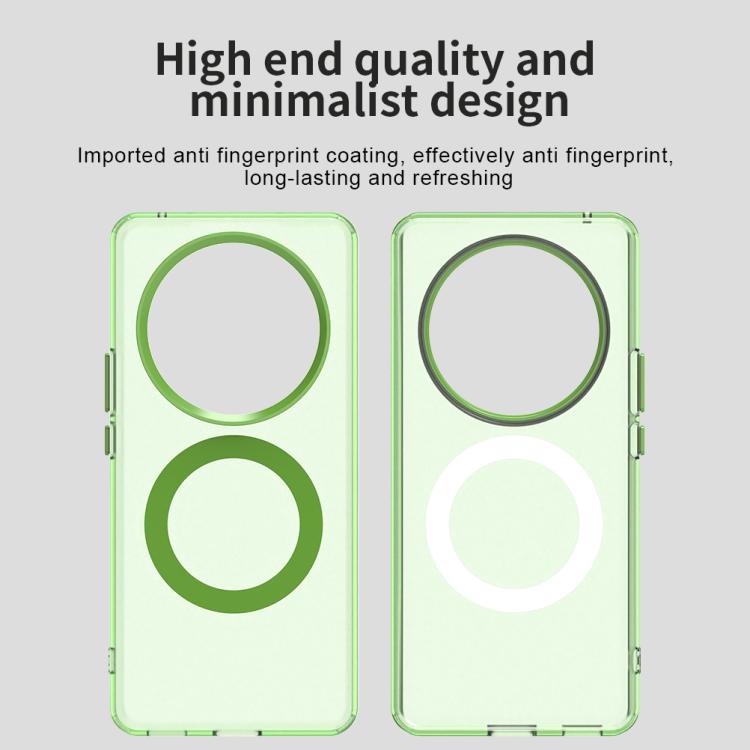 For Honor X9 Candy Magsafe PC Hybrid TPU Phone Case(Green)