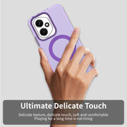 For Honor 400 Global 156.5mm Candy Magsafe PC Hybrid TPU Phone Case(Purple)