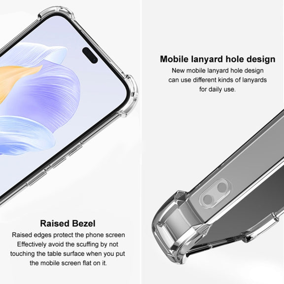 For vivo X200 Pro mini IMAK UX-4 Series Four-corner Shockproof Phone Case(Transparent)