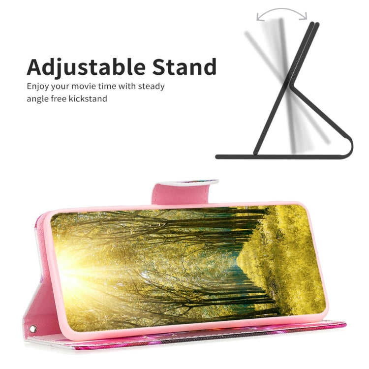 For Samsung Galaxy S25 5G Colored Drawing Pattern Leather Phone Case(Sun Flower)