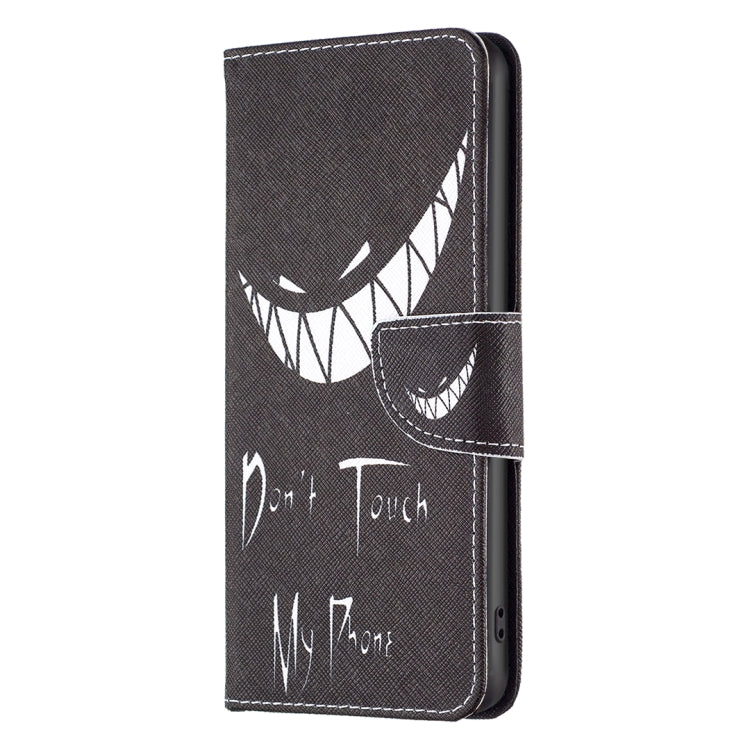 For Samsung Galaxy S25+ 5G Colored Drawing Pattern Leather Phone Case(Smirk)
