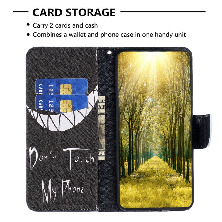 For Samsung Galaxy S25+ 5G Colored Drawing Pattern Leather Phone Case(Smirk)
