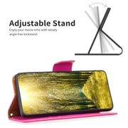 For Samsung Galaxy S25+ 5G Litchi Texture Pure Color Flip Leather Phone Case(Rose Red)