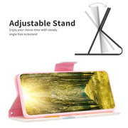 For Samsung Galaxy S25+ 5G Colored Drawing Pattern Leather Phone Case(Umbrella Elephant)