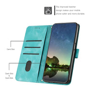 For Samsung Galaxy S25 Ultra 5G Dream Triangle Leather Phone Case with Long Lanyard(Green)