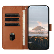 For Tecno Spark Go 2024 Triangle Pattern Buckle Clasp Leather Phone Case(Brown)