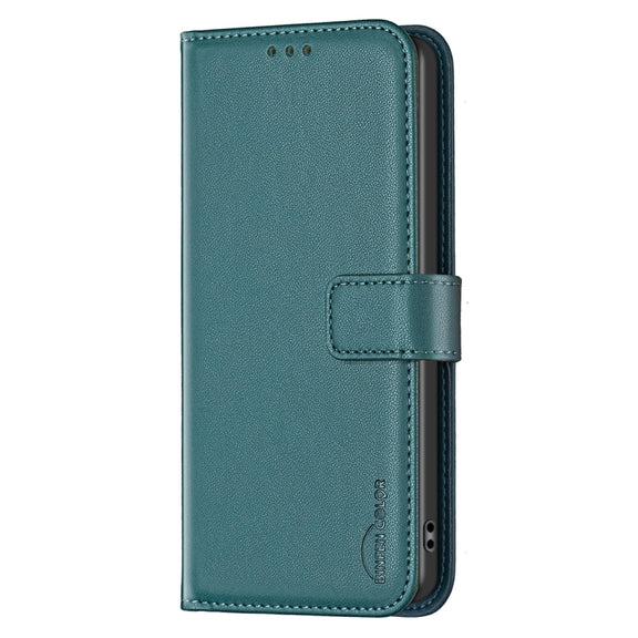 For Samsung Galaxy S25 Ultra 5G Magnetic Buckle Leather Phone Case(Green)