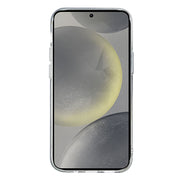 For Samsung Galaxy S25 5G Colorful Painting Pattern TPU Phone Case(Flowers On Grey)