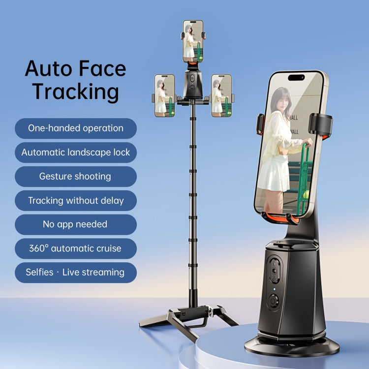 S1 Smart AI Tracking Gravity Sensing Gimbal(Black)