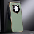 For Honor X60 Genuine Leather PC Phone Case(Green) - Honor Cases by PMC TechLife | Online Shopping South Africa | PMC TechLife | Buy Now Pay Later Mobicred