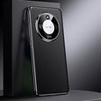 For Honor X60 Genuine Leather PC Phone Case(Black) - Honor Cases by PMC TechLife | Online Shopping South Africa | PMC TechLife | Buy Now Pay Later Mobicred