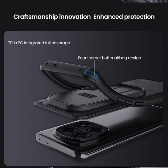 For Redmi Note 14 Pro 5G NILLKIN CamShield Pro PC Phone Case(Black)