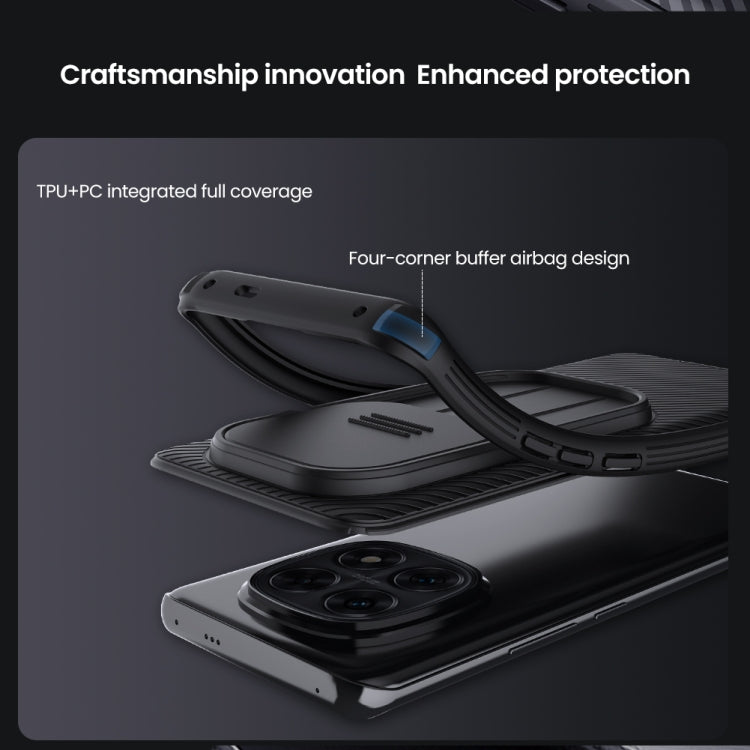 For Redmi Note 14 Pro 5G NILLKIN CamShield Pro PC Phone Case(Black)