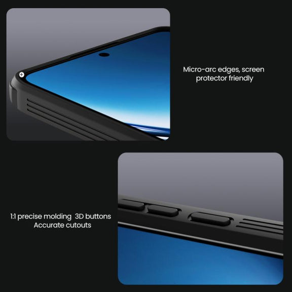 For Redmi Turbo 4 NILLKIN CamShield Pro PC Phone Case(Black)