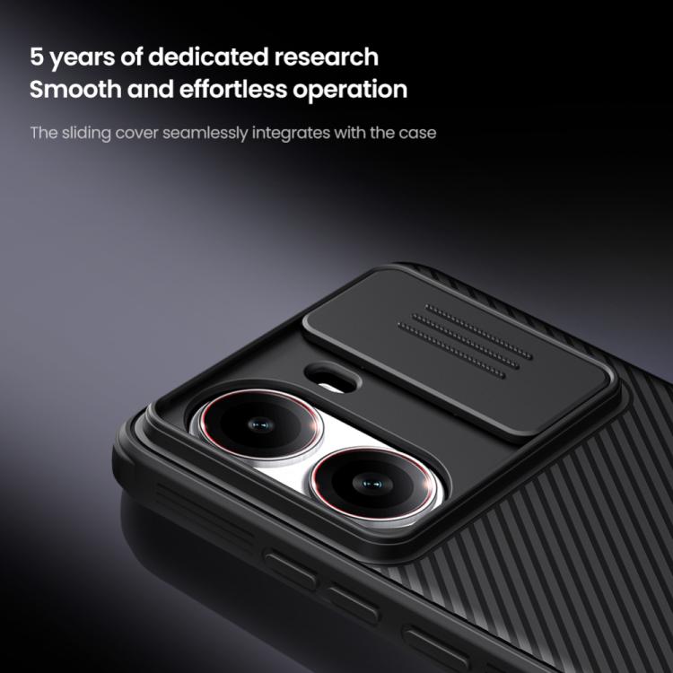 For Redmi Turbo 4 NILLKIN CamShield Pro PC Phone Case(Black)