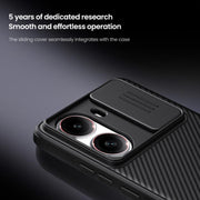 For Redmi Turbo 4 NILLKIN CamShield Pro PC Phone Case(Black)