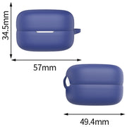 For Sony linkBuds Open Headset Silicone Protective Case(Black)