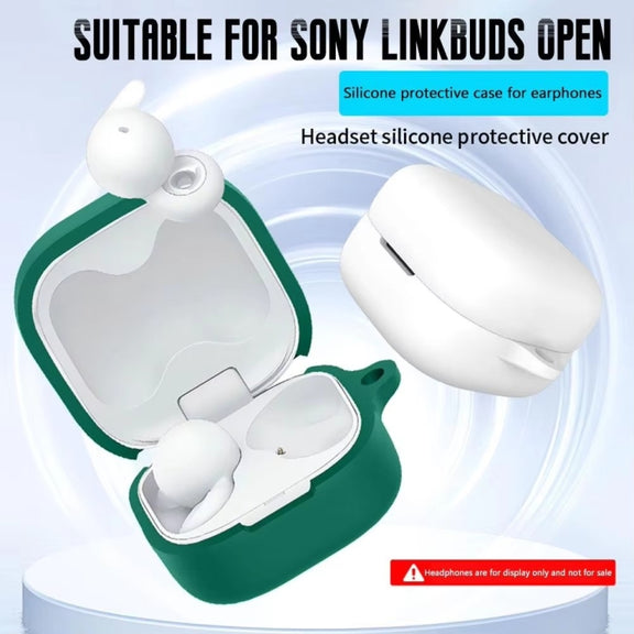 For Sony linkBuds Open Headset Silicone Protective Case(Red)