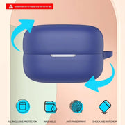 For Sony linkBuds Open Headset Silicone Protective Case(Blue)