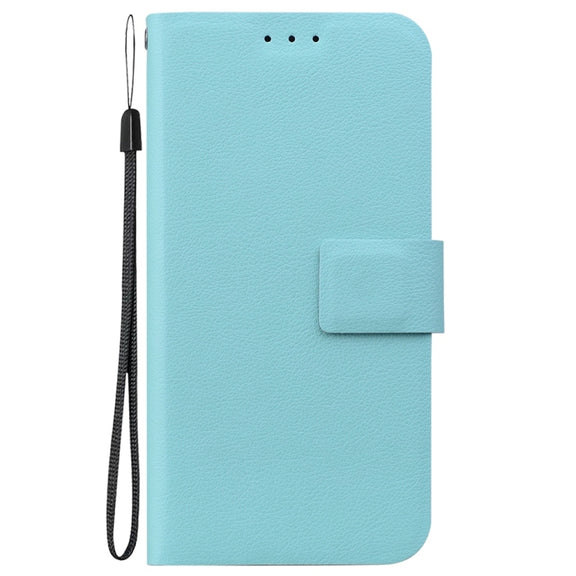 For iPhone 16e Ultra-thin Voltage Magnetic Buckle Leather Phone Case(Green)
