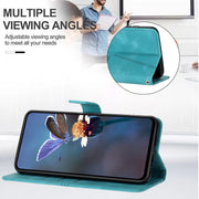 For Samsung Galaxy S25+5G Triangle Solid Color Leather Phone Case(Green)