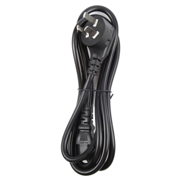 AU Plug Computer PC Power Cord 3 Pin Cable, Length:3m(Black)