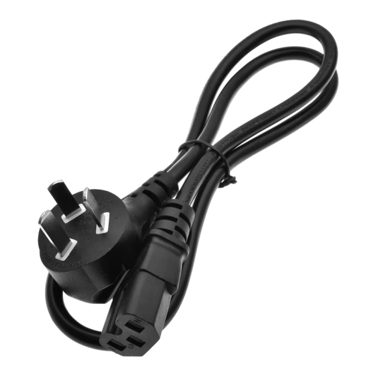 AU Plug Computer PC Power Cord 3 Pin Cable, Length:5m(Black)