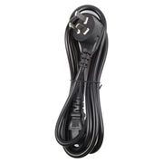 AU Plug Computer PC Power Cord 3 Pin Cable, Length:5m(Black)