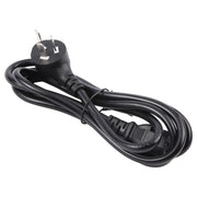 AU Plug Computer PC Power Cord 3 Pin Cable, Length:5m(Black)