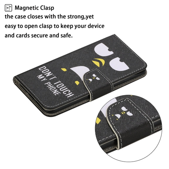 For Samsung Galaxy S25+ 5G Colored Drawing Pattern Leather Phone Case(Penguin)