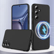 For Samsung Galaxy S25 5G Shockproof Silicone Magsafe Phone Case(Black) - Galaxy S25 5G Cases by PMC Jewellery | Online Shopping South Africa | PMC Jewellery | Buy Now Pay Later Mobicred