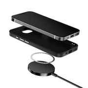 For iPhone 16e ABEEL 6D Micro Relief MagSafe Magnetic Phone Case(Green)