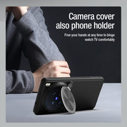 For vivo X200 Pro NILLKIN CamShield Prop MagSafe Magnetic PC Phone Case(Black)