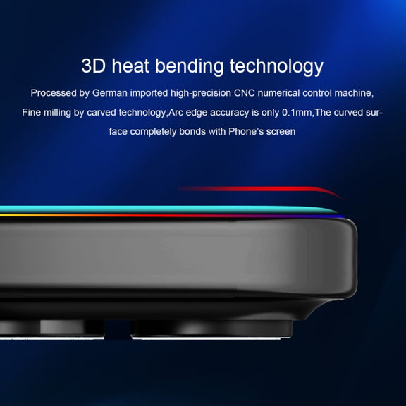 For iPhone 16 NILLKIN 3D CP+MAX Anti-Explosion Full Coverage Tempered Glass Film