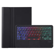 For vivo Pad Air / iQOO Pad 11.5 AV13-AS TPU Ultra-thin Detachable Backlight Bluetooth Keyboard Leather Case with Touchpad(Black)