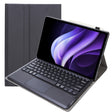 For vivo Pad3 12.1 inch AV10-A TPU Ultra-thin Detachable Bluetooth Keyboard Leather Case with Touchpad(Black) - Others Keyboard by PMC Jewellery | Online Shopping South Africa | PMC Jewellery | Buy Now Pay Later Mobicred