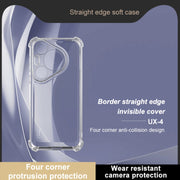 For Huawei 70 Pro / Pura 70 Pro+ IMAK UX-4 Series Four-corner Shockproof Phone Case(Transparent)