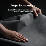 For Samsung Galaxy S25 5G Skin Feel Magnetic Leather Back Phone Case(Light Grey)