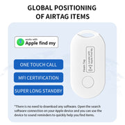 F1 Global Location Tracker Anti-lost Device(White)