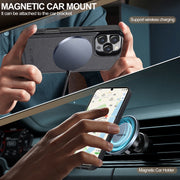 For iPhone 16 Pro LC.IMEEKE Magsafe Phone Case(Black)