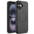 For iPhone 16 LC.IMEEKE Magsafe Phone Case(Black) - iPhone 16 Cases by LC.IMEEKE | Online Shopping South Africa | PMC Jewellery | Buy Now Pay Later Mobicred
