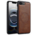 For iPhone 16e LC.IMEEKE Magsafe Phone Case(Brown) - free shipping - PMC TechLife - Order now!