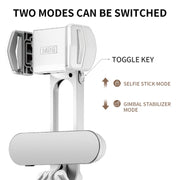 FUNSNAP Capture Q3 Single Axis Handheld Gimbal Phone Live Stabilizer(White)