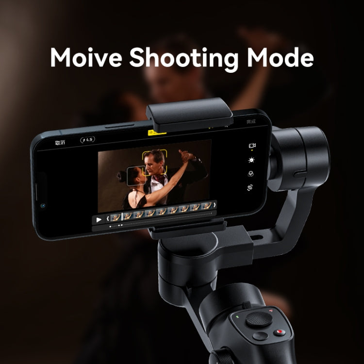 FUNSNAP Capture 2s Smart 3-Axis Handheld Gimbal Phone Live Stabilizer, Basic Version(Black)