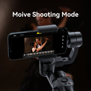 FUNSNAP Capture 2s Smart 3-Axis Handheld Gimbal Phone Live Stabilizer, Combo Version(Black)
