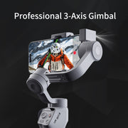 FUNSNAP Capture 5 Professional 3-Axis Handheld Gimbal Phone Live Stabilizer, Combo Version(Grey)