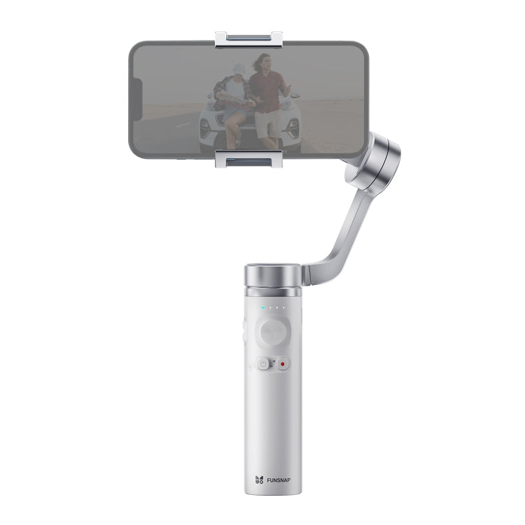 FUNSNAP Capture �� Aluminum Alloy Arm 3-Axis Handheld Phone Gimbal, Combo Version(Grey)