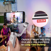 FUNSNAP Capture �� Aluminum Alloy Arm 3-Axis Handheld Phone Gimbal, Combo Version(Grey)